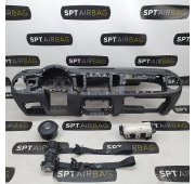 NEW BEETLE II 2 DASHBOARD AIRBAG KIT SET BELTS