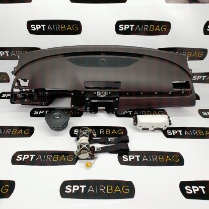 PASSAT B7 ARMATURENBRETT AIRBAG KIT SICHERHEITSGURTE