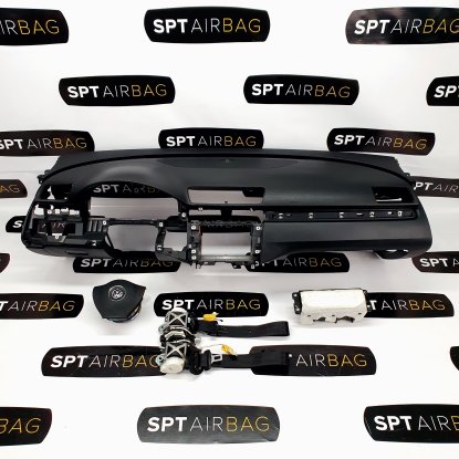 PASSAT B6 DASHBOARD AIRBAG KIT SET BELTS