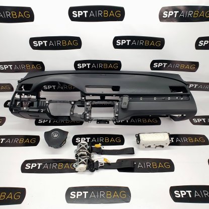 PASSAT B6 SALPICADERO TABLERO DE INSTRUMENTOS AIRBAG CONJUNTO CINTURONES DE SEGURIDAD