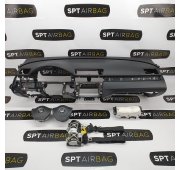 PASSAT B7 CRUSCOTTO AIRBAG SET CINTURE DI SICUREZZA
