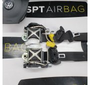 PASSAT B7 CRUSCOTTO AIRBAG SET CINTURE DI SICUREZZA