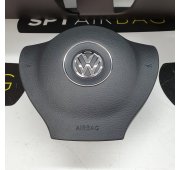 PASSAT B7 DASHBOARD AIRBAG KIT SET BELTS