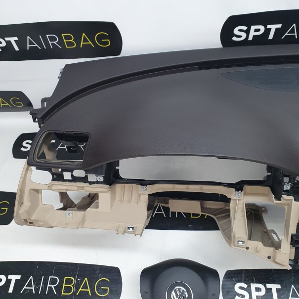 PASSAT B7 DASHBOARD AIRBAG KIT SET BELTS