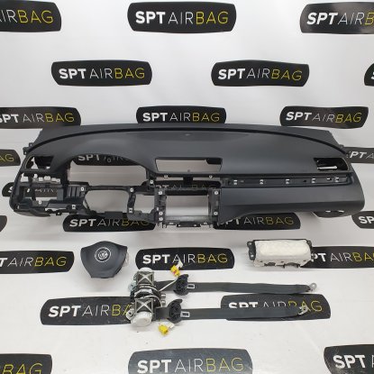 PASSAT B7 SALPICADERO TABLERO DE INSTRUMENTOS AIRBAG CONJUNTO CINTURONES DE SEGURIDAD