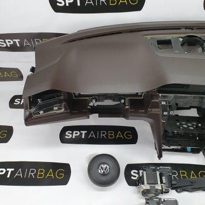 PASSAT B8 GTI ARMATURENBRETT AIRBAG KIT SICHERHEITSGURTE 2