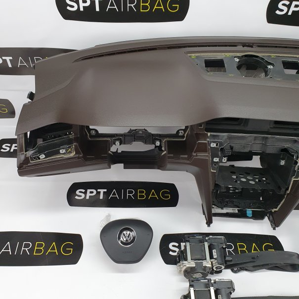 PASSAT B8 DASHBOARD AIRBAG KIT SEAT BELTS