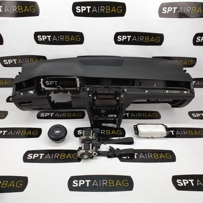 PASSAT B8 GTI LIFT CRUSCOTTO AIRBAG SET CINTURE DI SICUREZZA