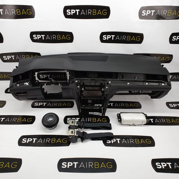 PASSAT B8 GTI ARMATURENBRETT AIRBAG KIT SICHERHEITSGURTE