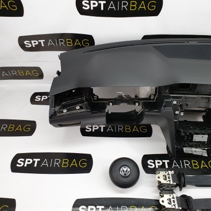 PASSAT B8 GTI DASHBOARD AIRBAG KIT SEAT BELTS 2