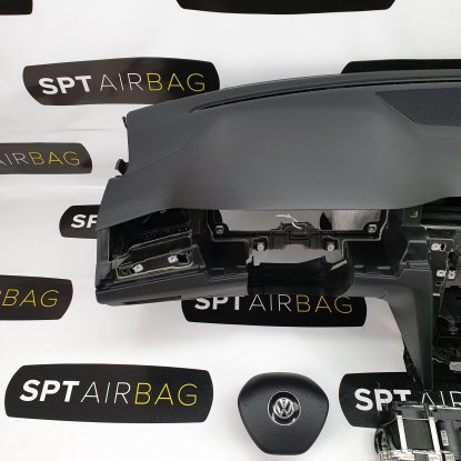 PASSAT B8 ARMATURENBRETT AIRBAG KIT SICHERHEITSGURTE 2