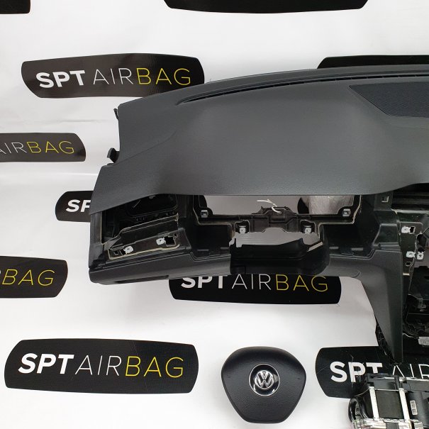 PASSAT B8 CRUSCOTTO AIRBAG SET CINTURE DI...