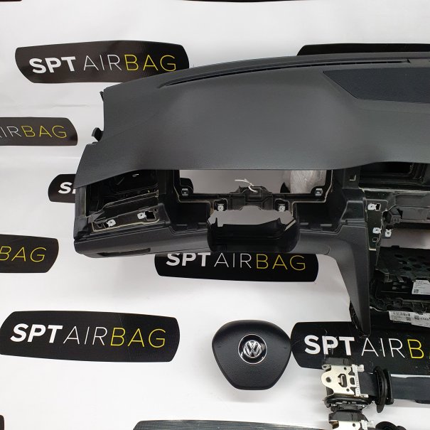 PASSAT B8 CRUSCOTTO AIRBAG SET CINTURE DI...