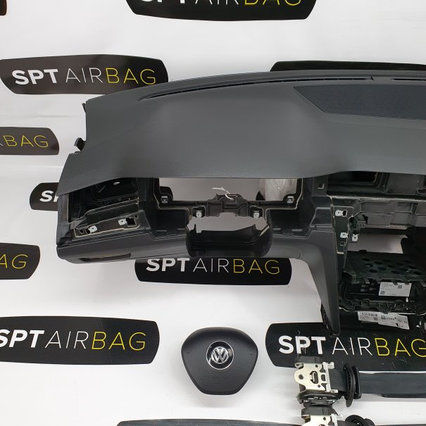 PASSAT B8 CRUSCOTTO AIRBAG SET CINTURE DI...