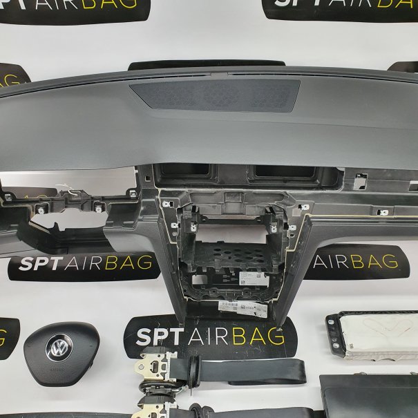 PASSAT B8 DASHBOARD AIRBAG KIT SEAT BELTS