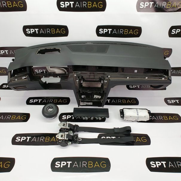 PASSAT B8 GTI HEAD UP CRUSCOTTO AIRBAG SET CINTURE DI SICUREZZA