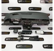 PASSAT B8 GTI HEAD UP DASHBOARD AIRBAG KIT SEAT BELTS