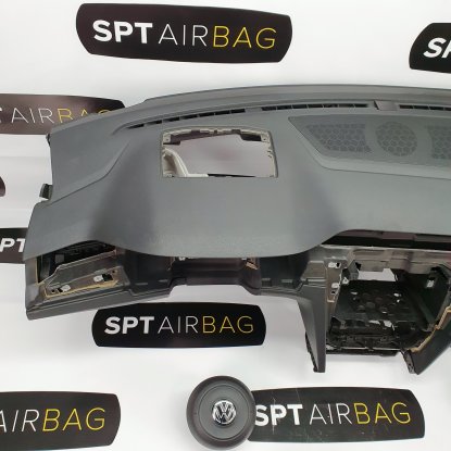 PASSAT B8 GTI DASHBOARD AIRBAG KIT SEAT BELTS 2