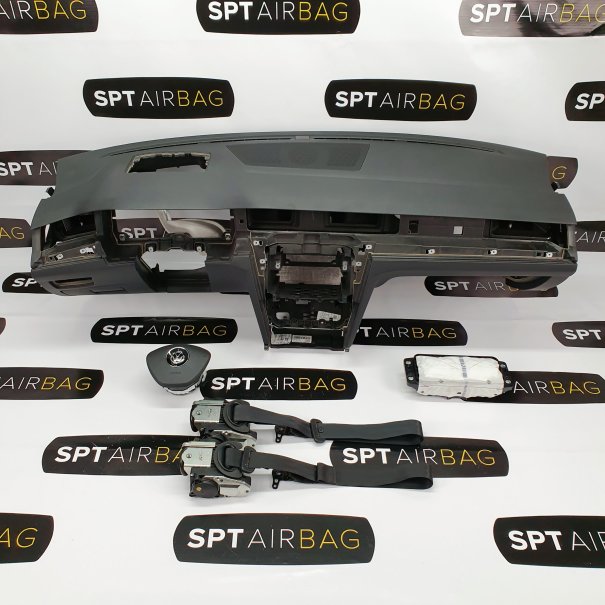 PASSAT B8 HEAD UP SALPICADERO TABLERO DE INSTRUMENTOS AIRBAG CONJUNTO CINTURONES DE SEGURIDAD