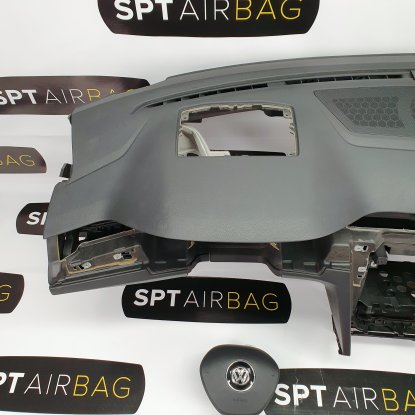 PASSAT B8 HEAD UP ARMATURENBRETT AIRBAG KIT SICHERHEITSGURTE 2