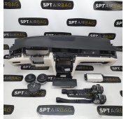 PASSAT B8 CRUSCOTTO AIRBAG SET CINTURE DI SICUREZZA