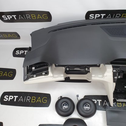 PASSAT B8 ARMATURENBRETT AIRBAG KIT SICHERHEITSGURTE 2