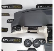 PASSAT B8 CRUSCOTTO AIRBAG SET CINTURE DI SICUREZZA