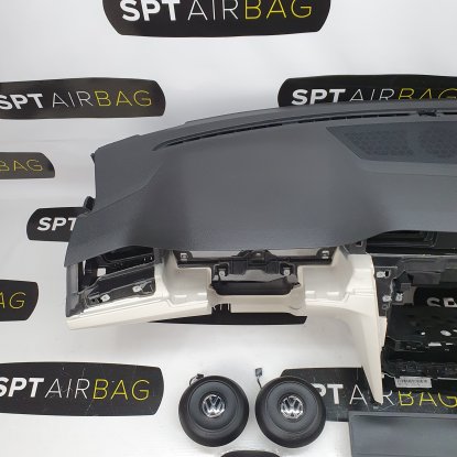 PASSAT B8 ARMATURENBRETT AIRBAG KIT SICHERHEITSGURTE 2