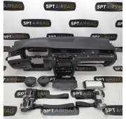 PASSAT B8 LIFT CRUSCOTTO AIRBAG SET CINTURE DI SICUREZZA