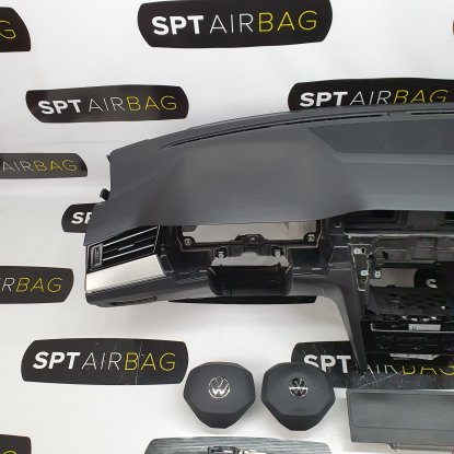 PASSAT B8 LIFT DASHBOARD AIRBAG KIT SEAT BELTS 2