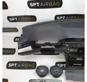 PASSAT B8 LIFT DASHBOARD AIRBAG KIT SEAT BELTS