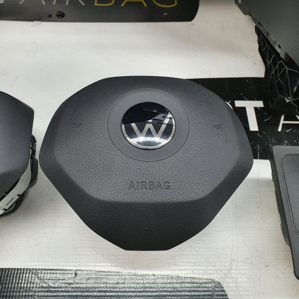 PASSAT B8 LIFT CRUSCOTTO AIRBAG SET CINTURE DI...