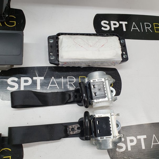 PASSAT B8 LIFT CRUSCOTTO AIRBAG SET CINTURE DI...