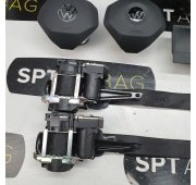 PASSAT B8 LIFT DASHBOARD AIRBAG KIT SEAT BELTS