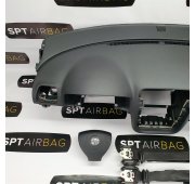 SCIROCCO DASHBOARD AIRBAG KIT SEAT BELTS