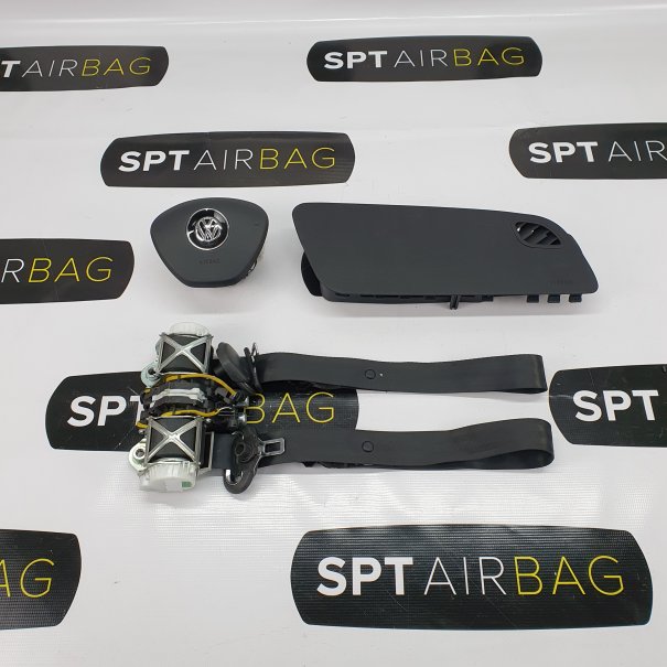 POLO 6C AIRBAG SET VEILIGHEIDSRIEMEN