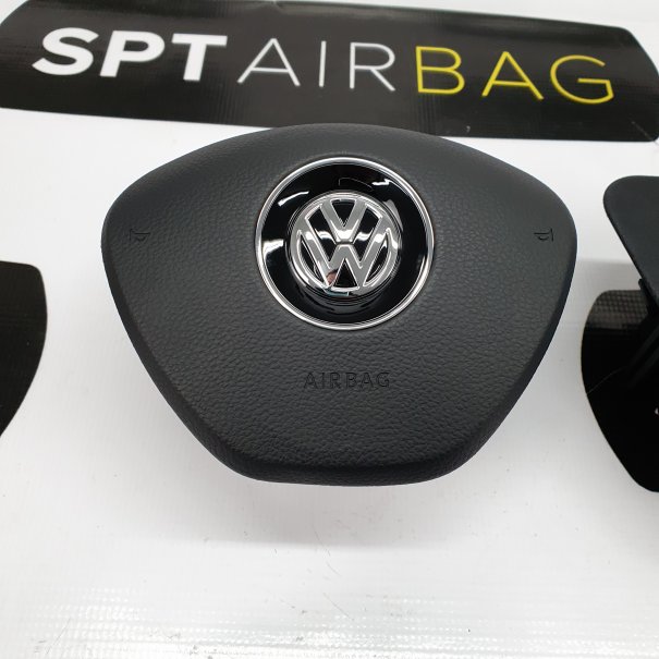 POLO 6C AIRBAG SET VEILIGHEIDSRIEMEN