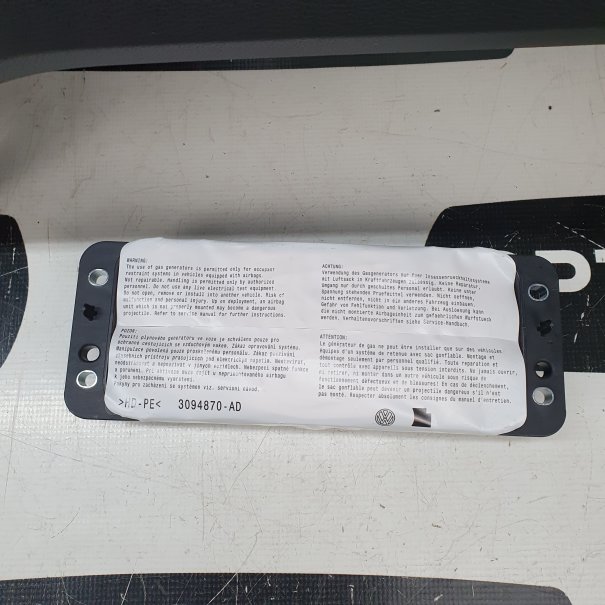 T-CROSS KONSOLA DASHBOARD AIRBAG SET