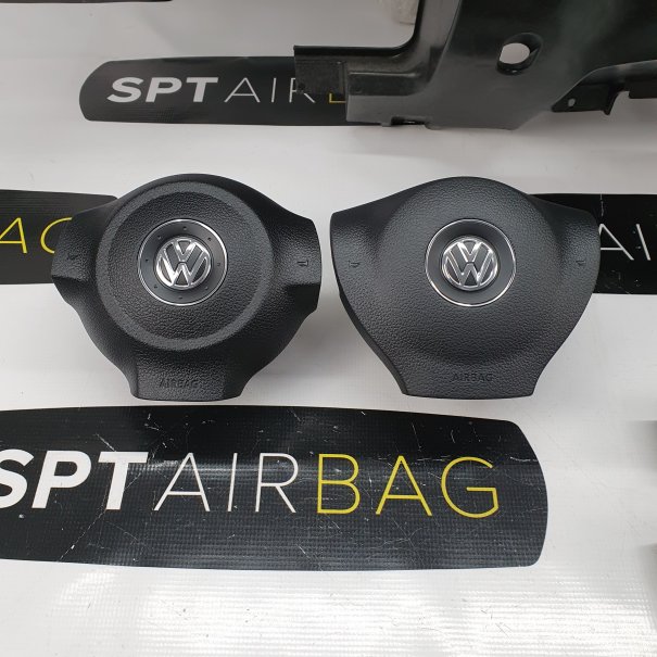 TIGUAN 1 DASHBOARD AIRBAG SET VEILIGHEIDSRIEMEN