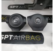 TIGUAN 1 DASHBOARD AIRBAG SET VEILIGHEIDSRIEMEN