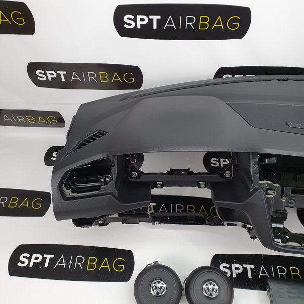 TIGUAN II 2 DASHBOARD AIRBAG KIT SEAT BELTS