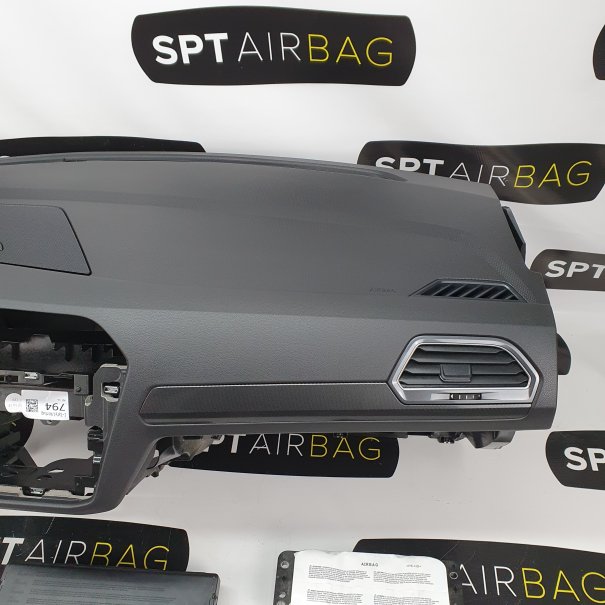 TIGUAN II 2 KONSOLA DESKA ROZDZIELCZA AIRBAG...
