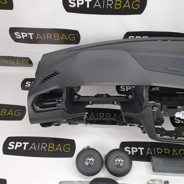 TIGUAN II 2 KONSOLA DESKA ROZDZIELCZA AIRBAG...