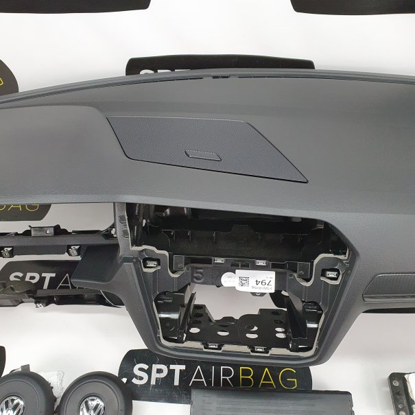 TIGUAN II 2 KONSOLA DESKA ROZDZIELCZA AIRBAG...