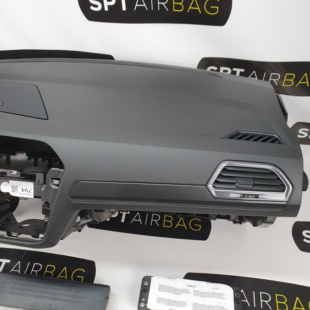 TIGUAN II 2 KONSOLA DESKA ROZDZIELCZA AIRBAG...