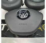 TIGUAN II 2 KONSOLA DESKA ROZDZIELCZA AIRBAG PODUSZKI PASY