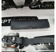 TIGUAN II 2 KONSOLA DESKA ROZDZIELCZA AIRBAG PODUSZKI PASY