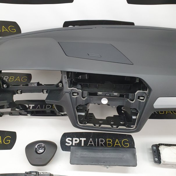 TIGUAN II 2 DASHBOARD AIRBAG KIT SEAT BELTS
