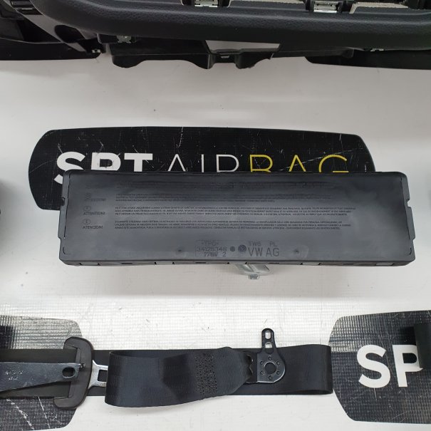 TIGUAN II 2 DASHBOARD AIRBAG KIT SEAT BELTS