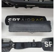 TIGUAN II 2 DASHBOARD AIRBAG KIT SEAT BELTS
